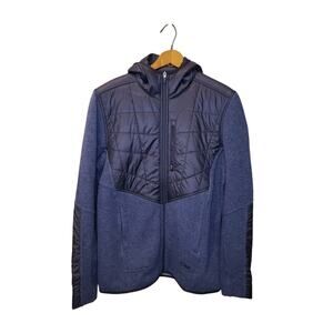 Outdoor Research Mens Blue Cyprus Full Zip Hoody Size Medium Gorpcore Athleisure